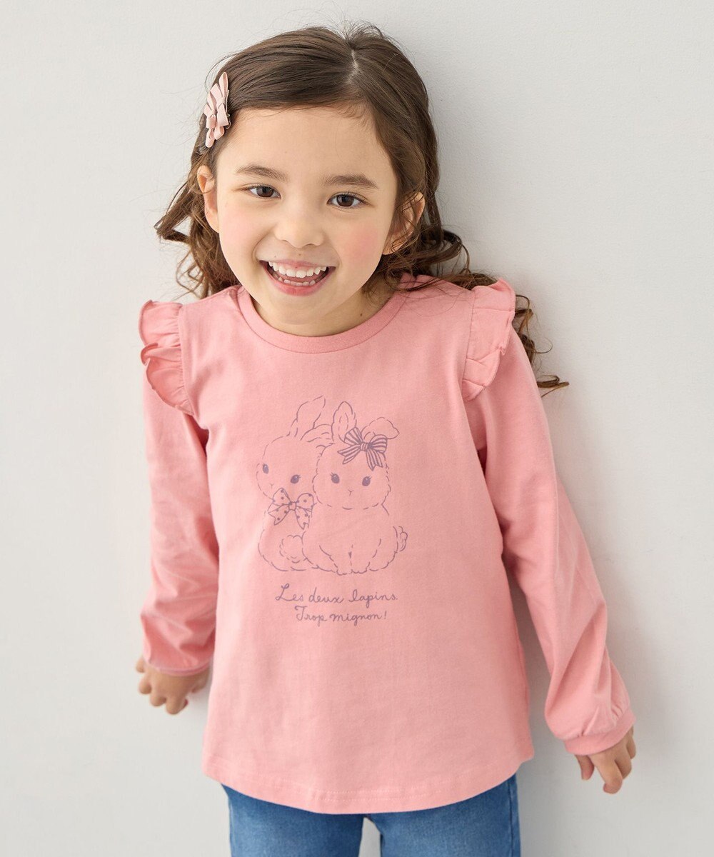 ANY KIDS 【WEB限定】7days プリント 長袖Tシャツ 