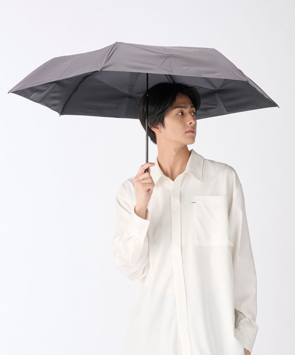 MOONBAT 【遮光100％/３秒で折りたためる日傘】晴雨兼用 折りたたみ傘 ウラワザ 