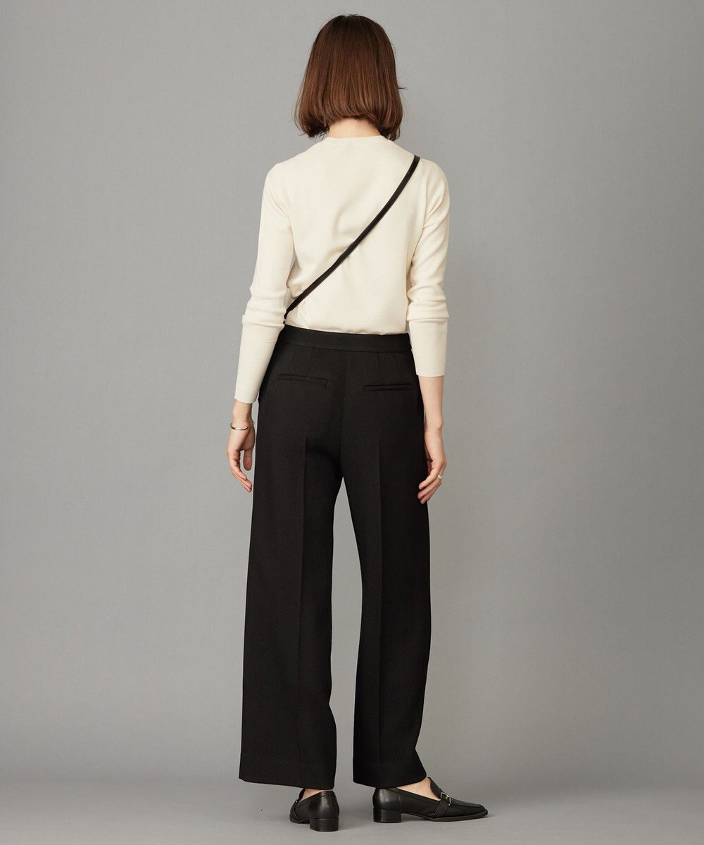 ICB 【洗える】エクストラファインメリノ クルーネックプルオーバー 