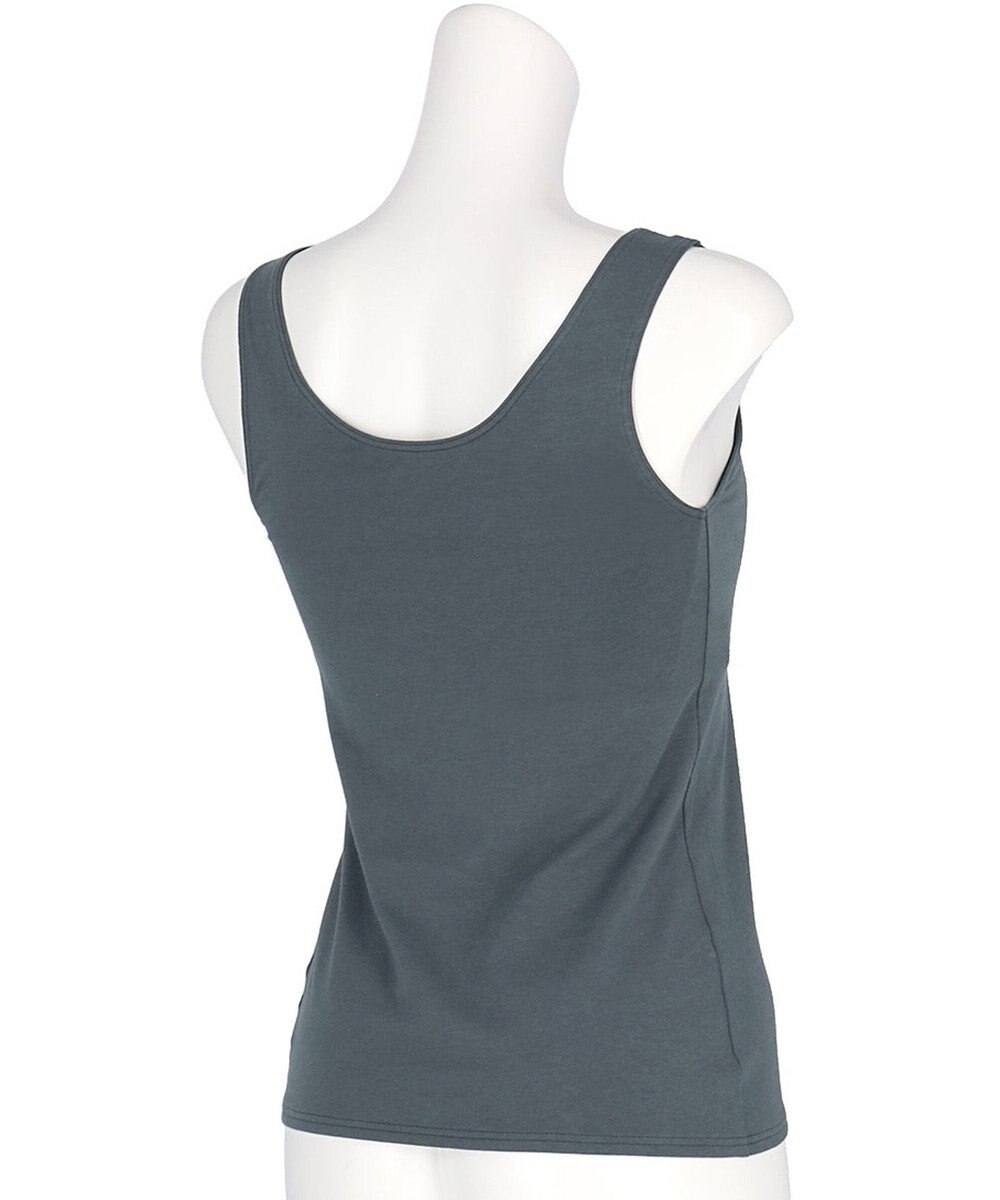 Wing カップ付きタンクトップ ラク きれいなバストシルエット 綿混(身生地部) 【シンクロブラトップ 綿混タイプ】 ブラトップ ET7131 ウイング／ワコール 