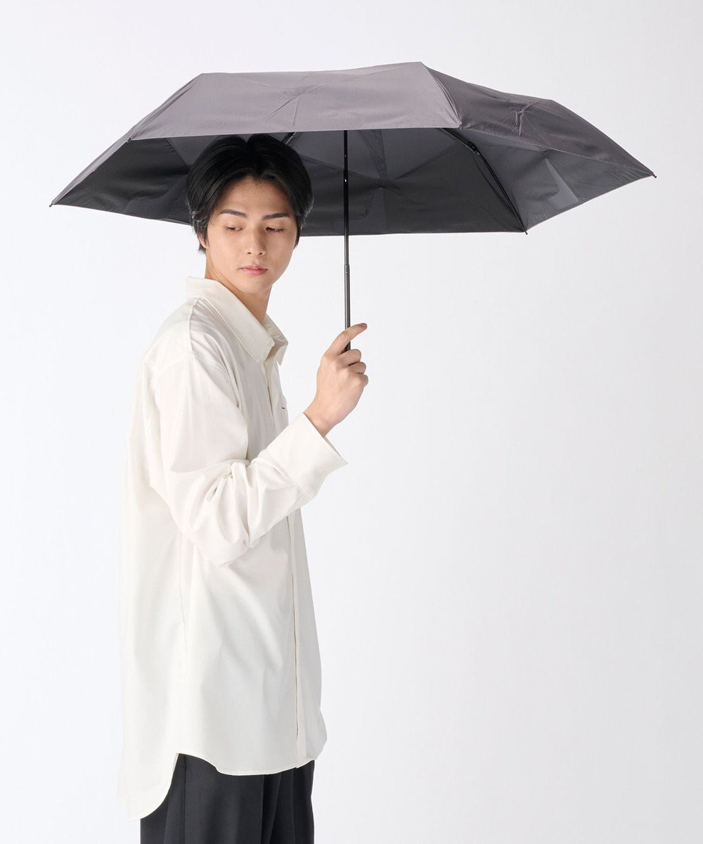 MOONBAT 【遮光100％/３秒で折りたためる日傘】晴雨兼用 折りたたみ傘 ウラワザ 