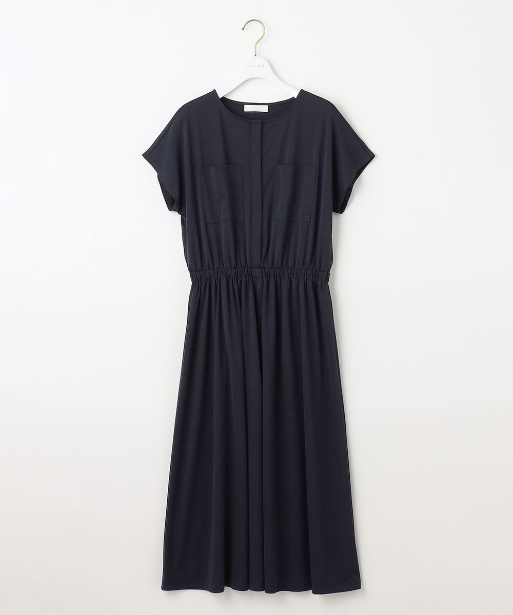 ANY SIS 【洗える】イージーケア ワンピース 