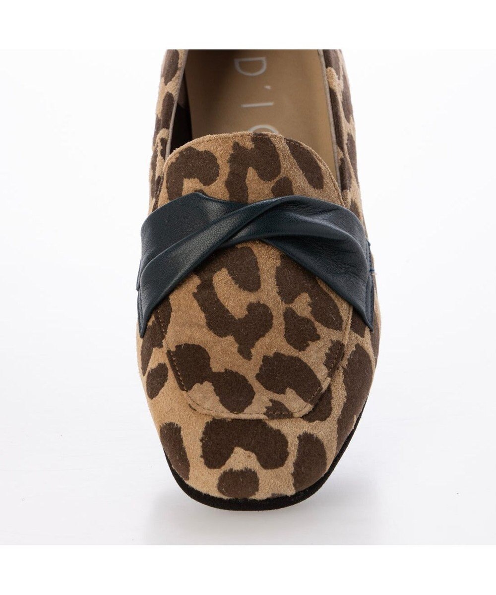 MODE ET JACOMO <D'ICI>スクエアトゥモチーフローファー 