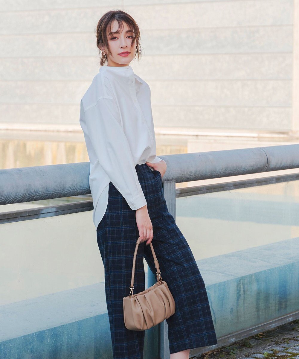 Tiaclasse 【安田美沙子さん着用・2WAY】ギャザーワンハンドルバッグ 