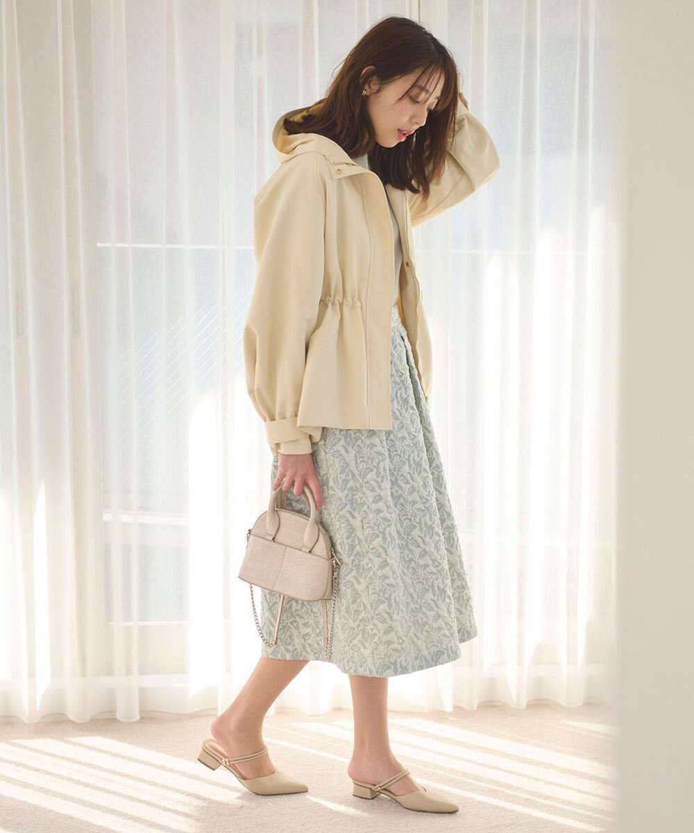 Feroux 【セットアイテム】ニット×ジャガードスカート セット 