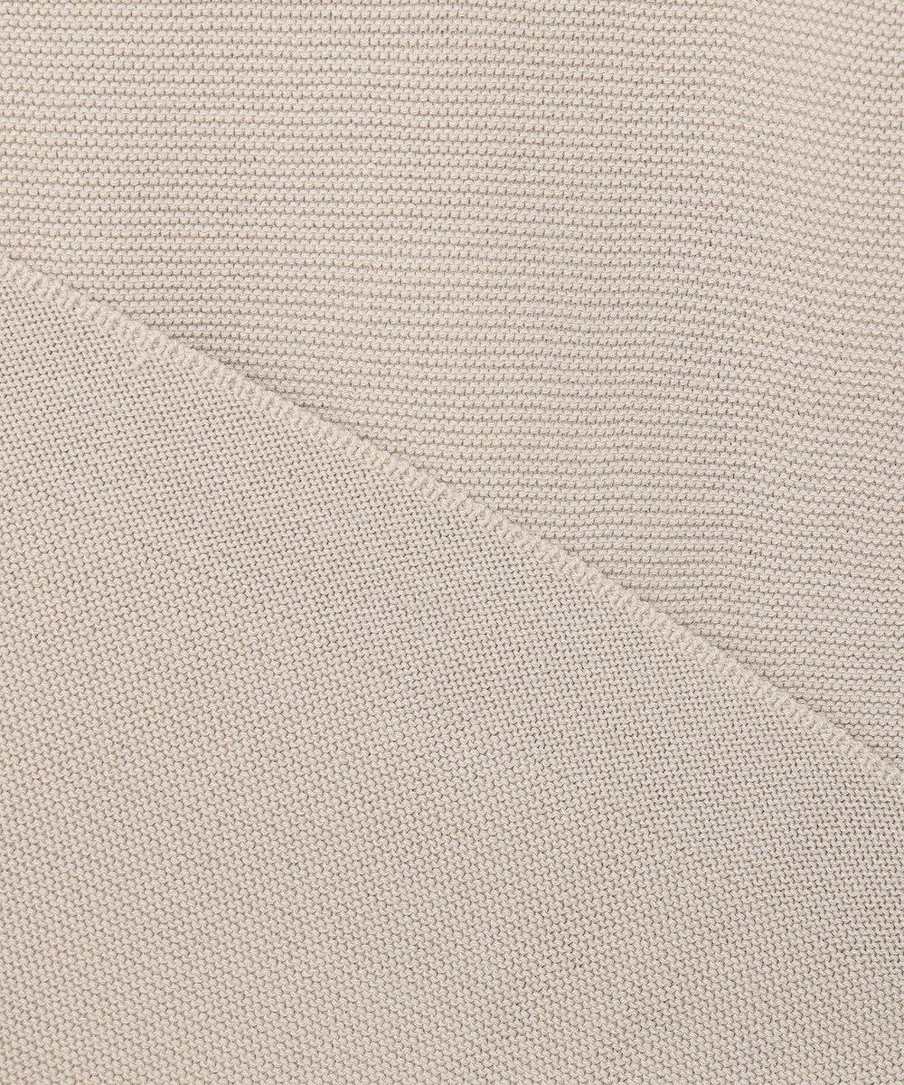 ANY 【洗濯機可】パフスリーブガーターニット 