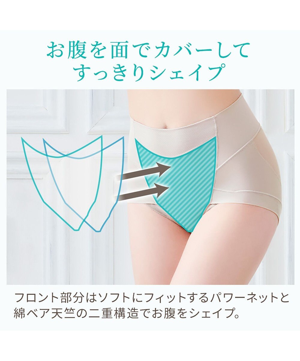 BRADELIS New York 【Yukine inc. 】ゆきねえモアソフト快適ショーツ23  蒸れにくい補正ショーツ 