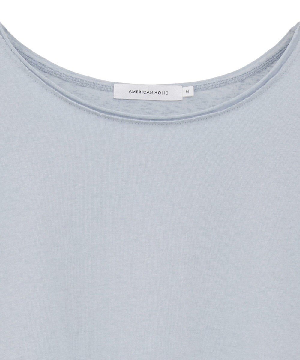 AMERICAN HOLIC スラブ天竺シアープルオーバー 