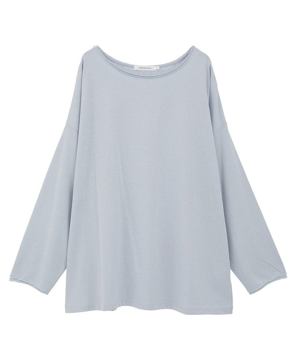 AMERICAN HOLIC スラブ天竺シアープルオーバー 