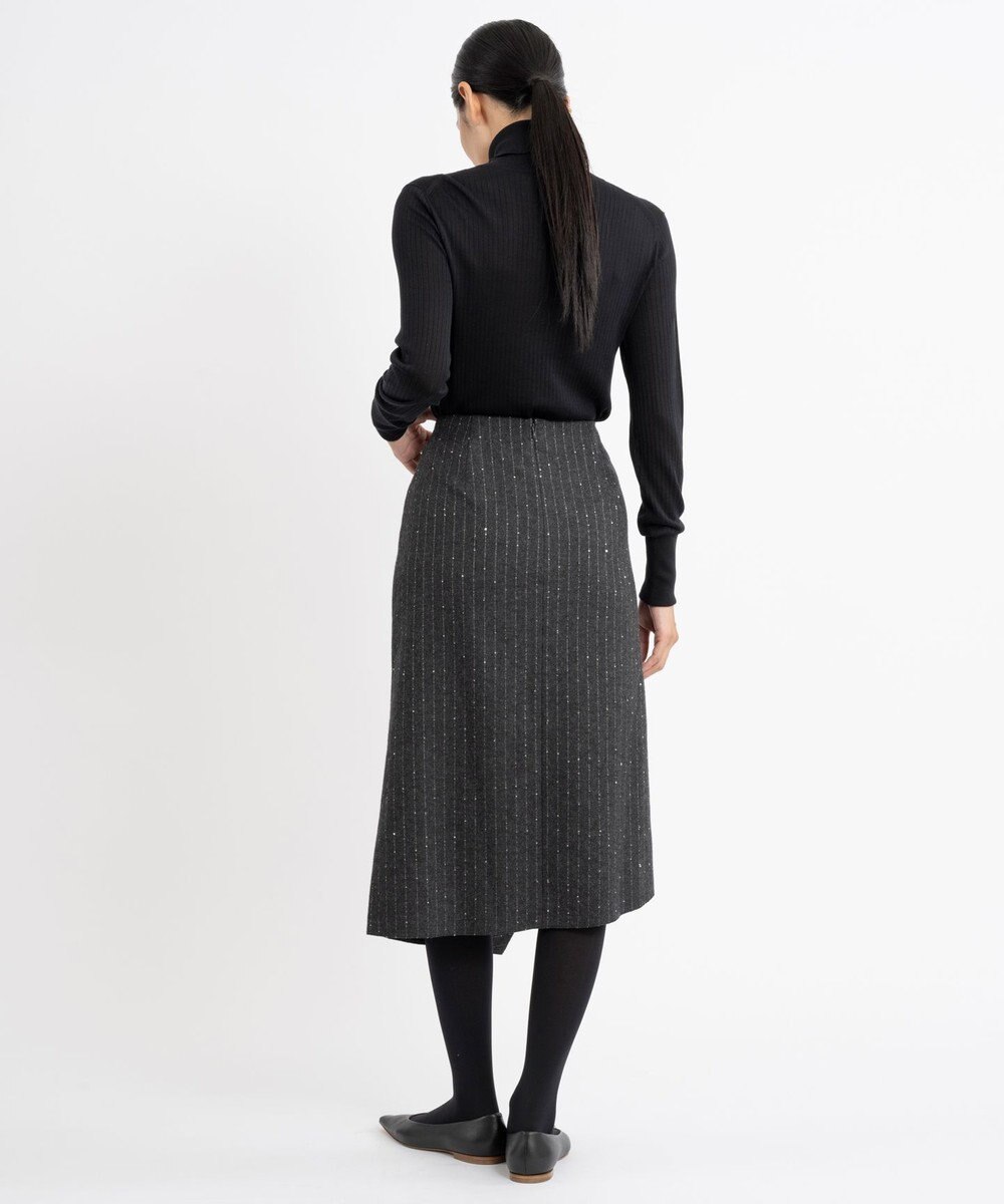 23区 S 【エステータ】シルクリブ タートルニット 