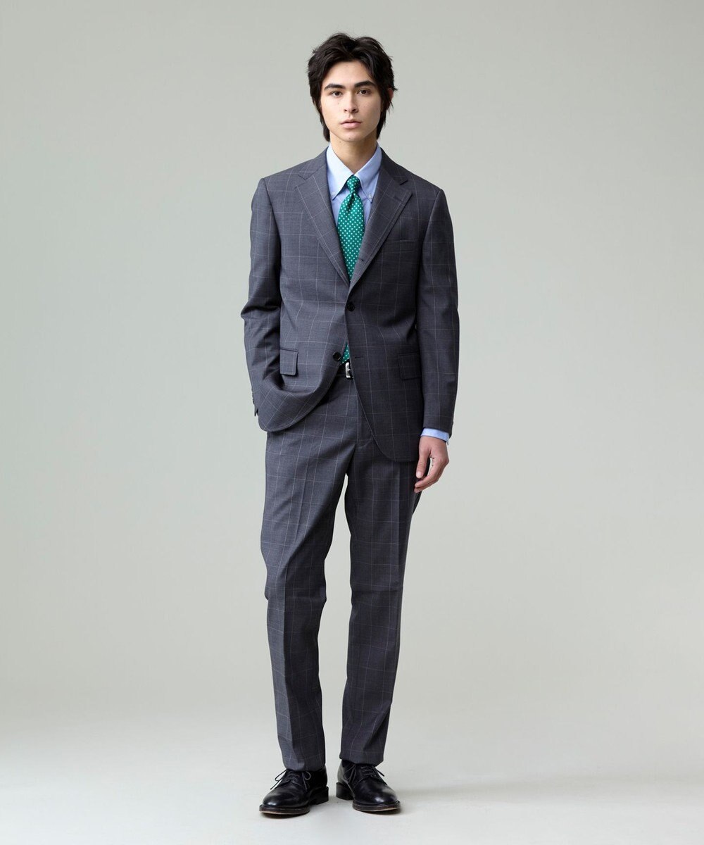 J.PRESS MEN 【WEB・一部店舗限定】ウィンドーペーン スーツ 