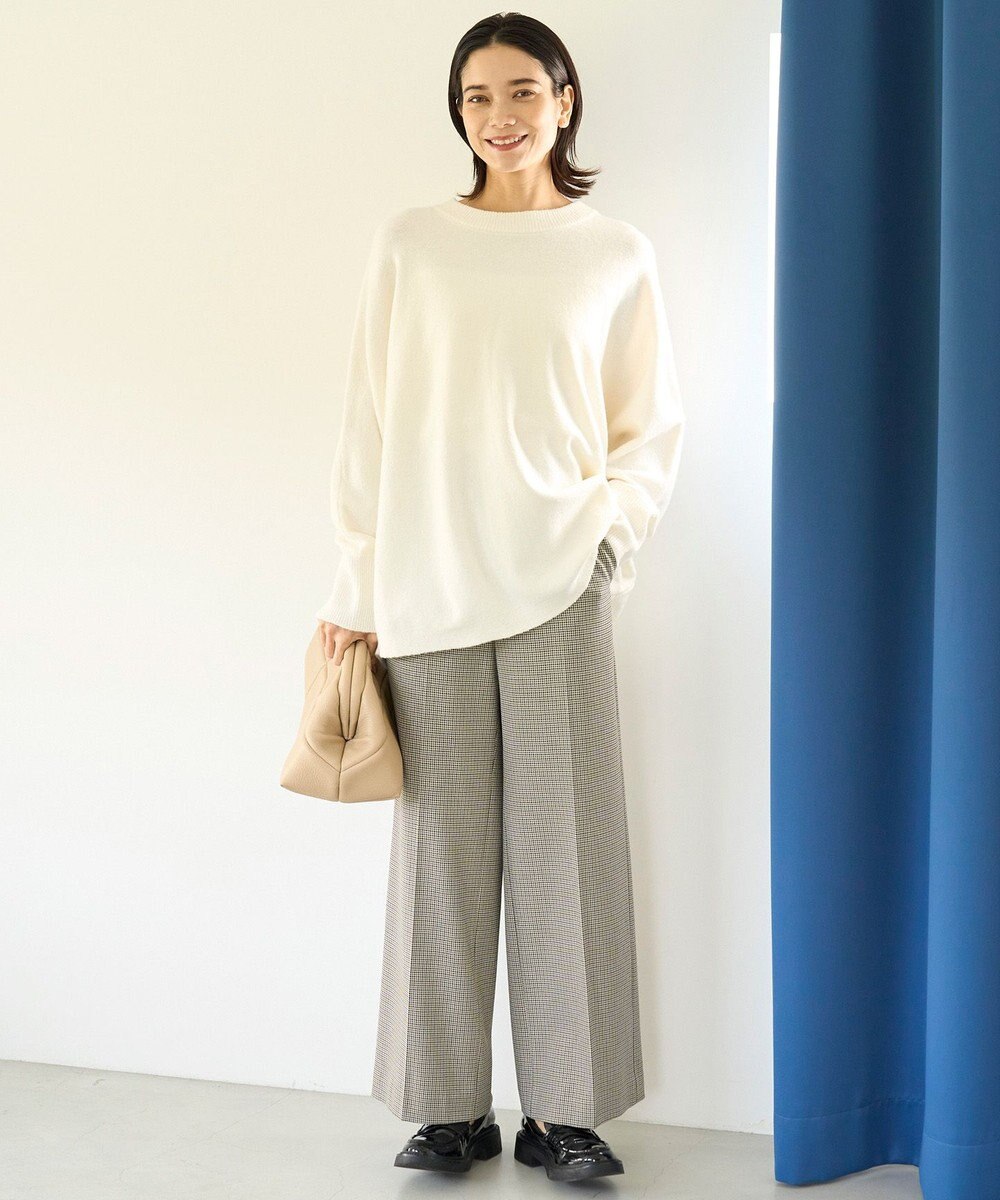 UNFILO beauty warm ワイドパンツ 