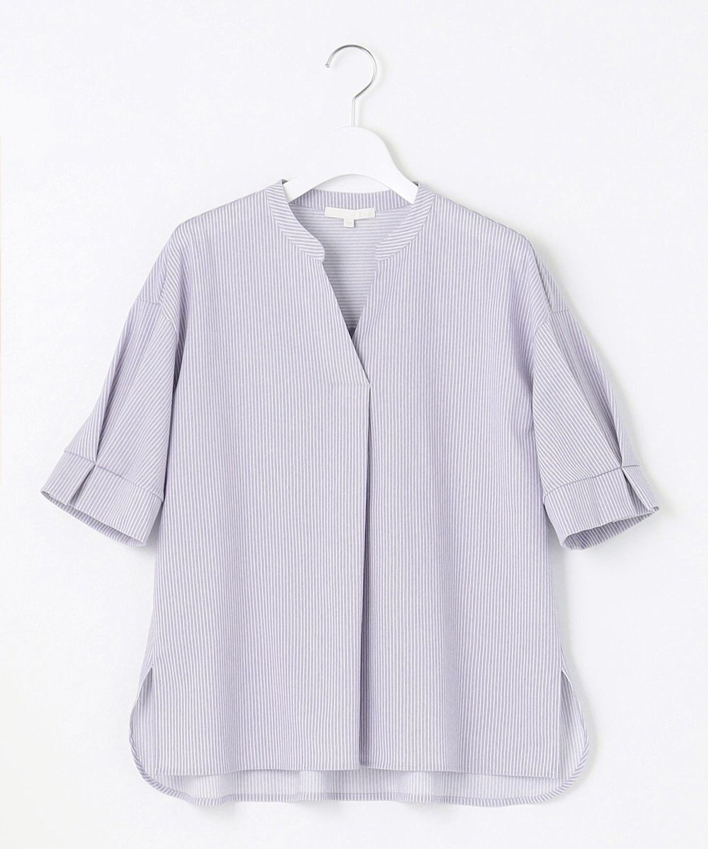 自由区 【WEB限定・洗える】トリコットジャージー カットソー 