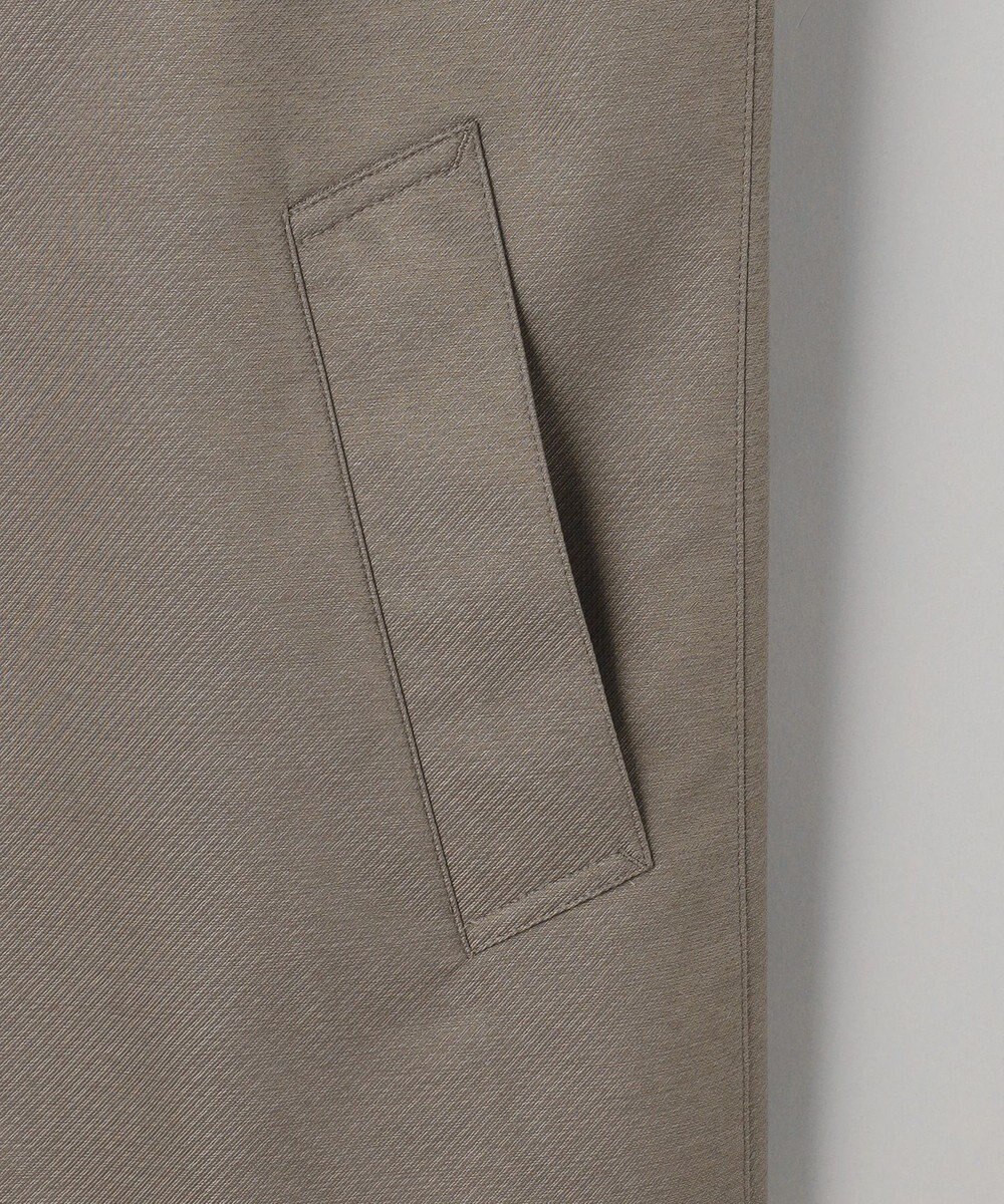 GOTAIRIKU 25年新作/3シーズン対応【防水/軽量/シワになりにくい】メランジカルゼ ステンカラーコート_無地 