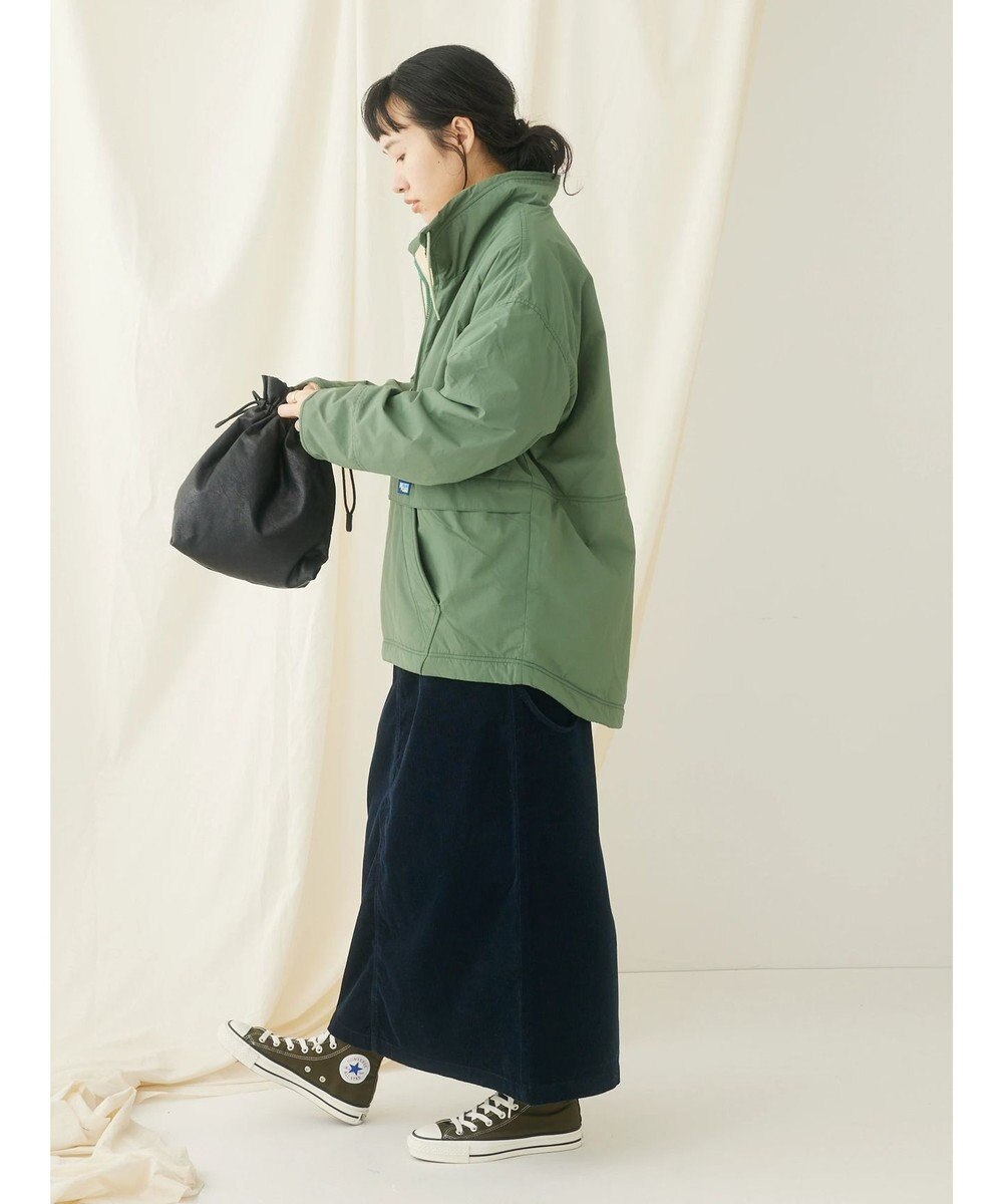 CRAFT STANDARD BOUTIQUE ナイロン×裏フリースアノラックブルゾンＬ／Ｓ 