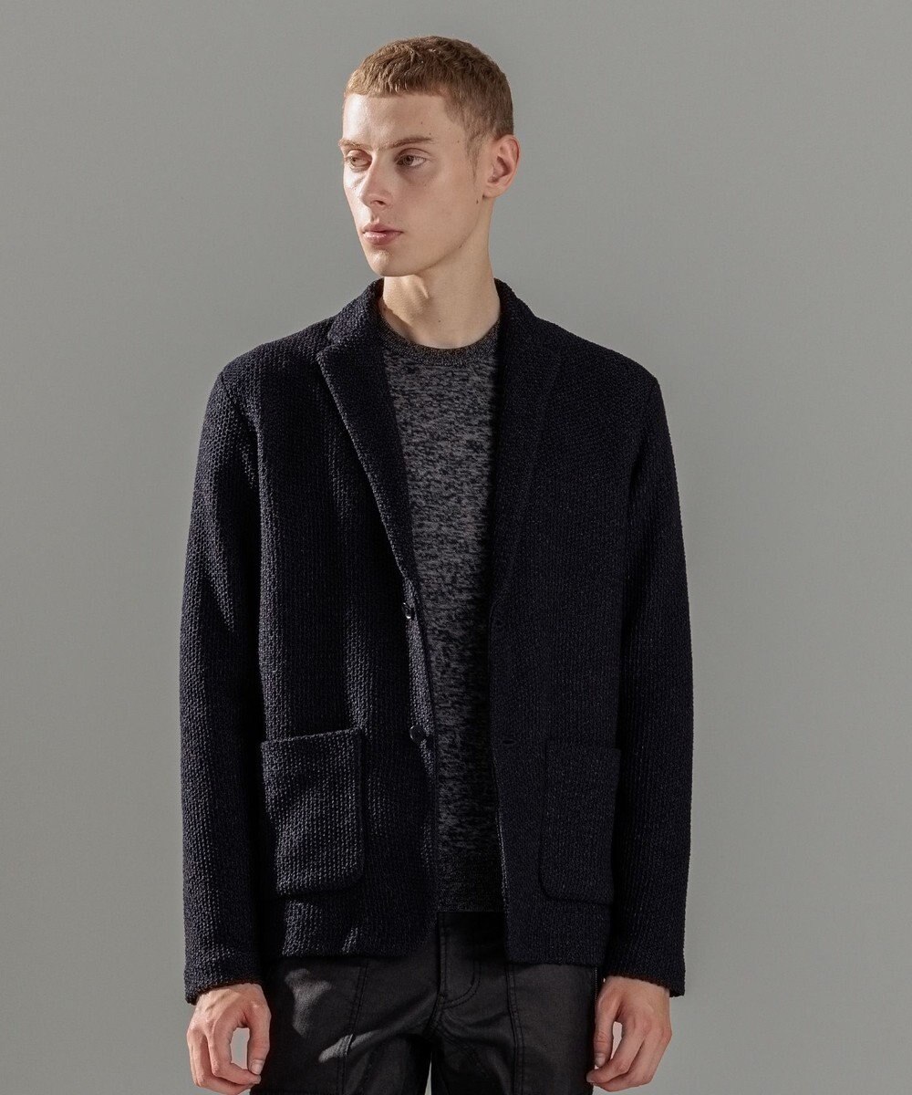 JOSEPH HOMME ストロータックステッチ　ニットジャケット 