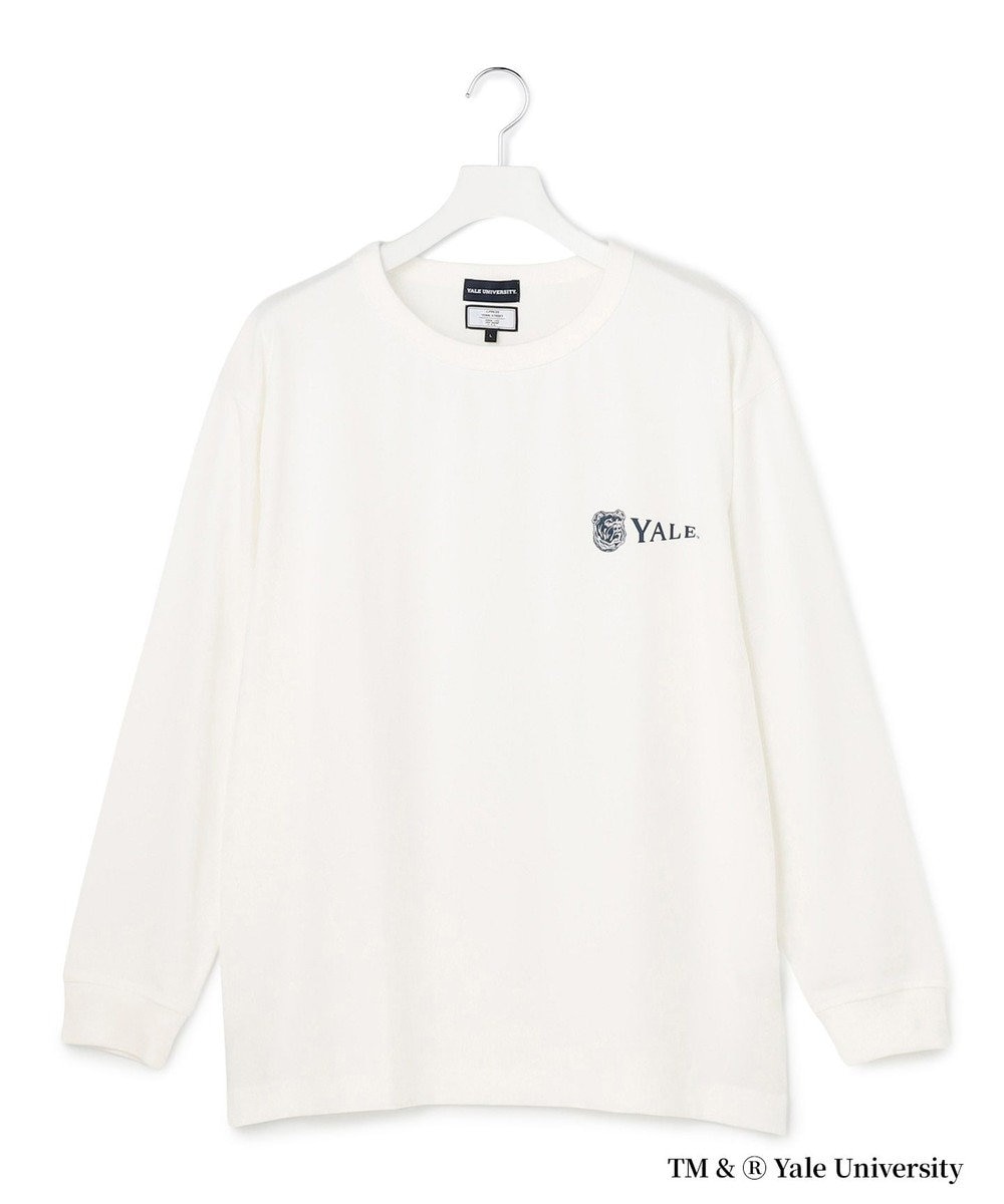 J.PRESS YORK STREET 【YALE別注】【UNISEX】カレッジロングスリーブ Tシャツ 