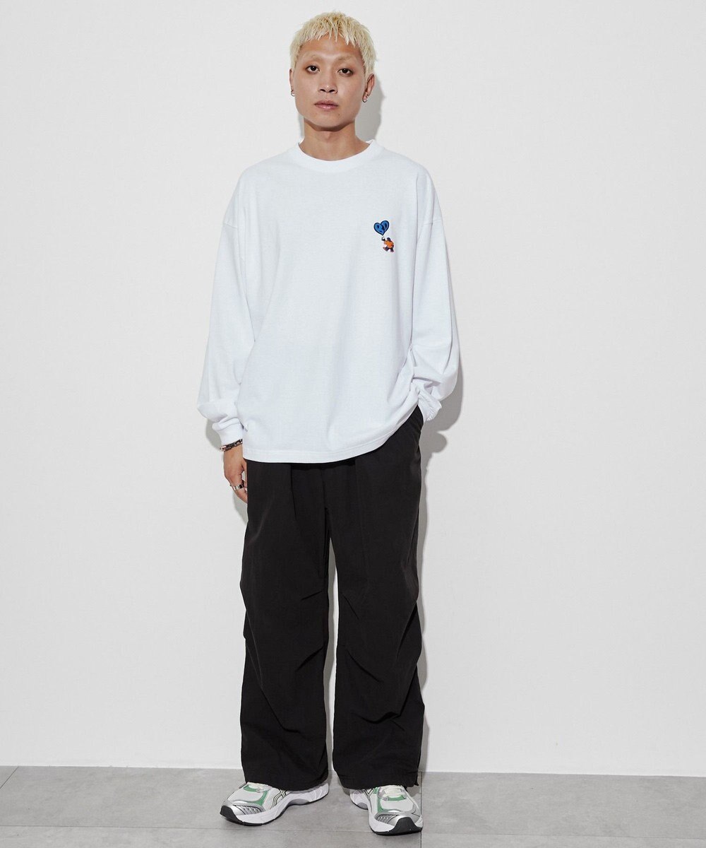 WEGO 【ユニセックス着用ITEM】別注ベンデイビスプランプロゴT（LS） 