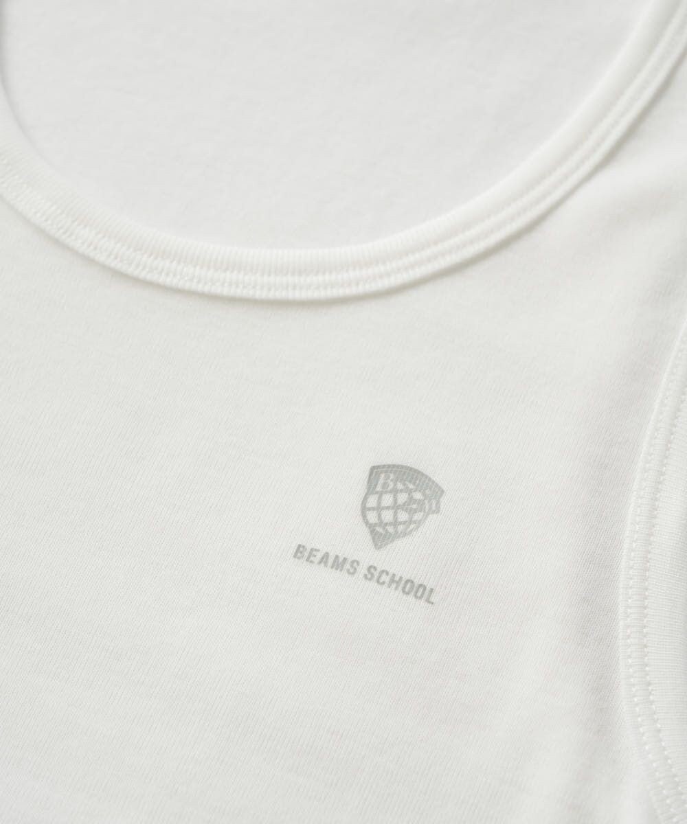 BEAMS SCHOOL タンクトップインナー2枚セット 