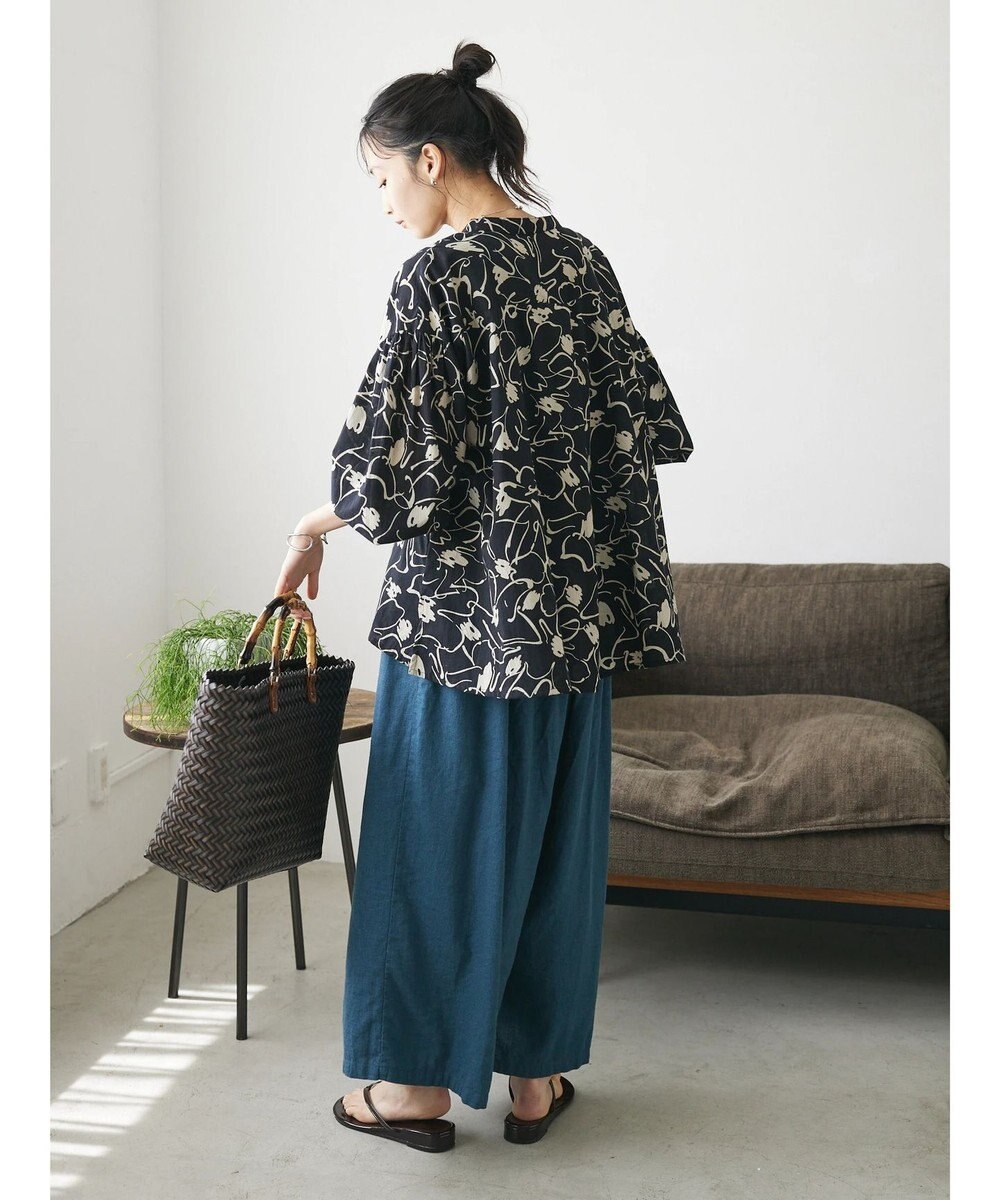 CRAFT STANDARD BOUTIQUE インド綿アソート柄シャツチュニック 