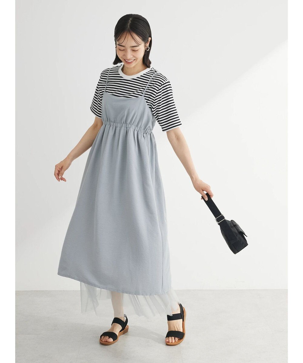 Green Parks ２ＷＡＹラメチュールキャミワンピース 