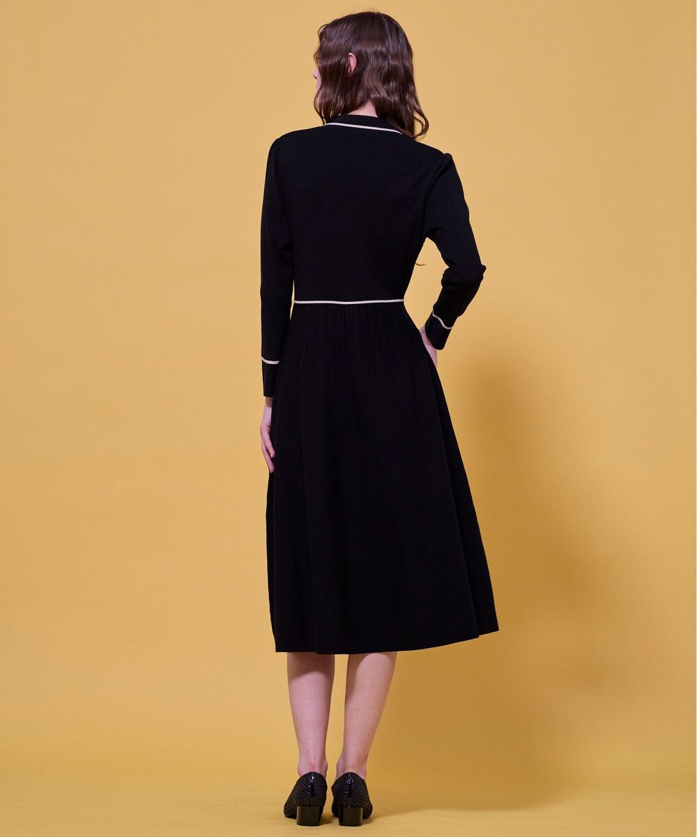 TOCCA BI-COLOR KNIT DRESS ニットドレス 