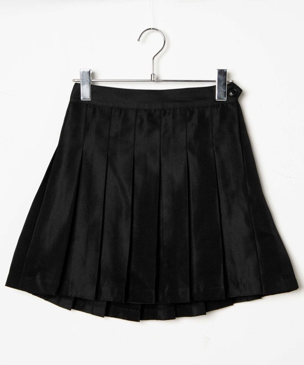 WEGO 【SCHOOLITEM】ポケット付き無地プリーツスカート 