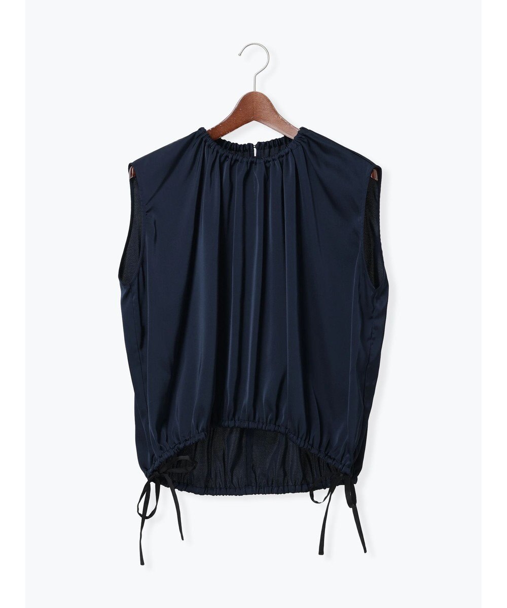 Te chichi サテンサイドリボンブラウス 