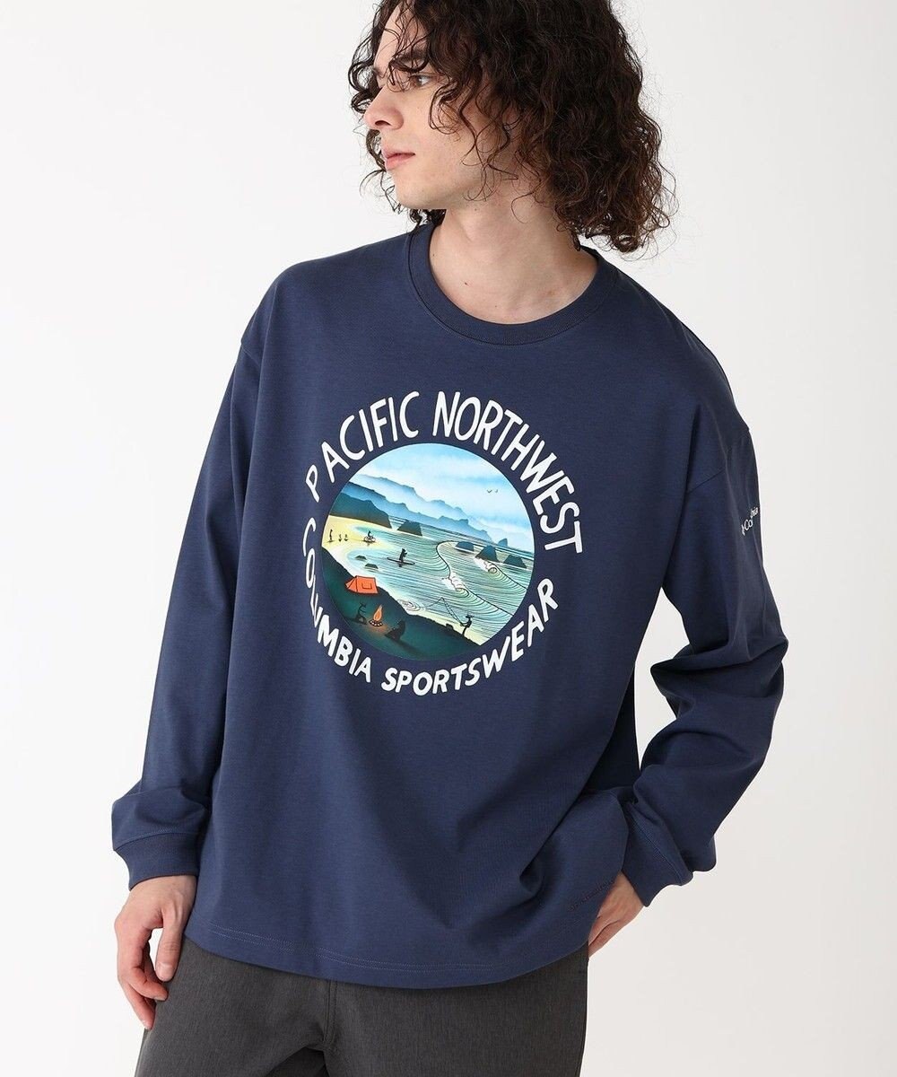 Columbia Columbia/ レイクトゥアベニューグラフィックロングスリーブTシャツ /コロンビア 