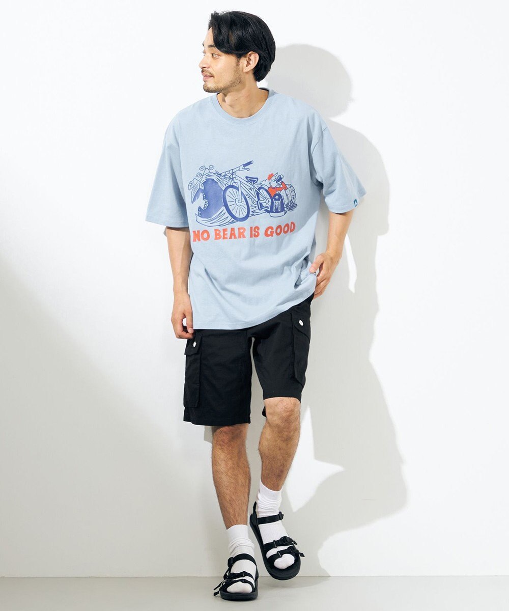SHARE PARK MENS 【UNISEX】UVカット アートコラボTシャツ〈BEAR〉 