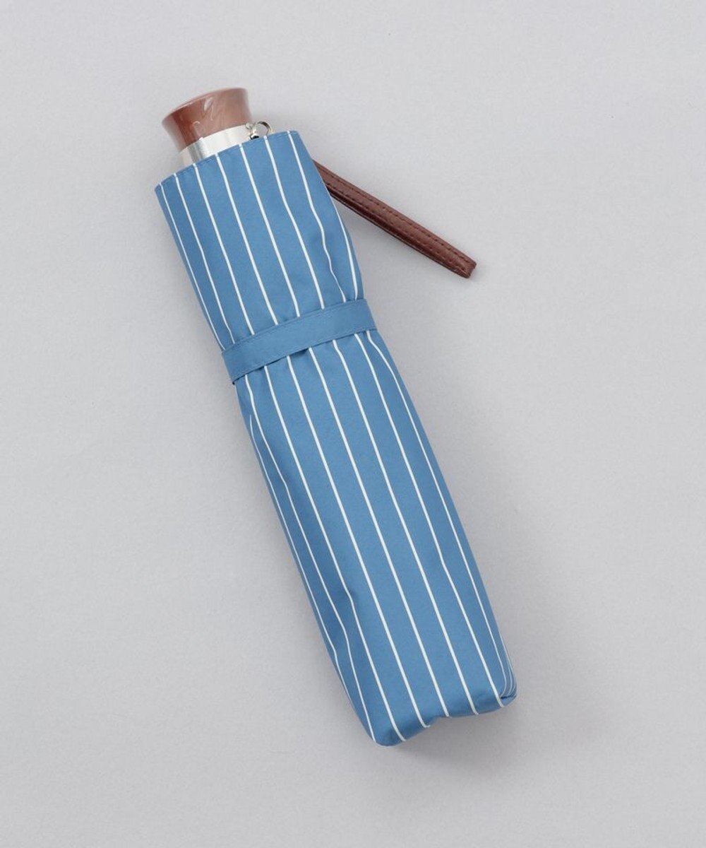 AURORA 【WEB限定】 ストライプ晴雨兼用傘（折りたたみ傘） 