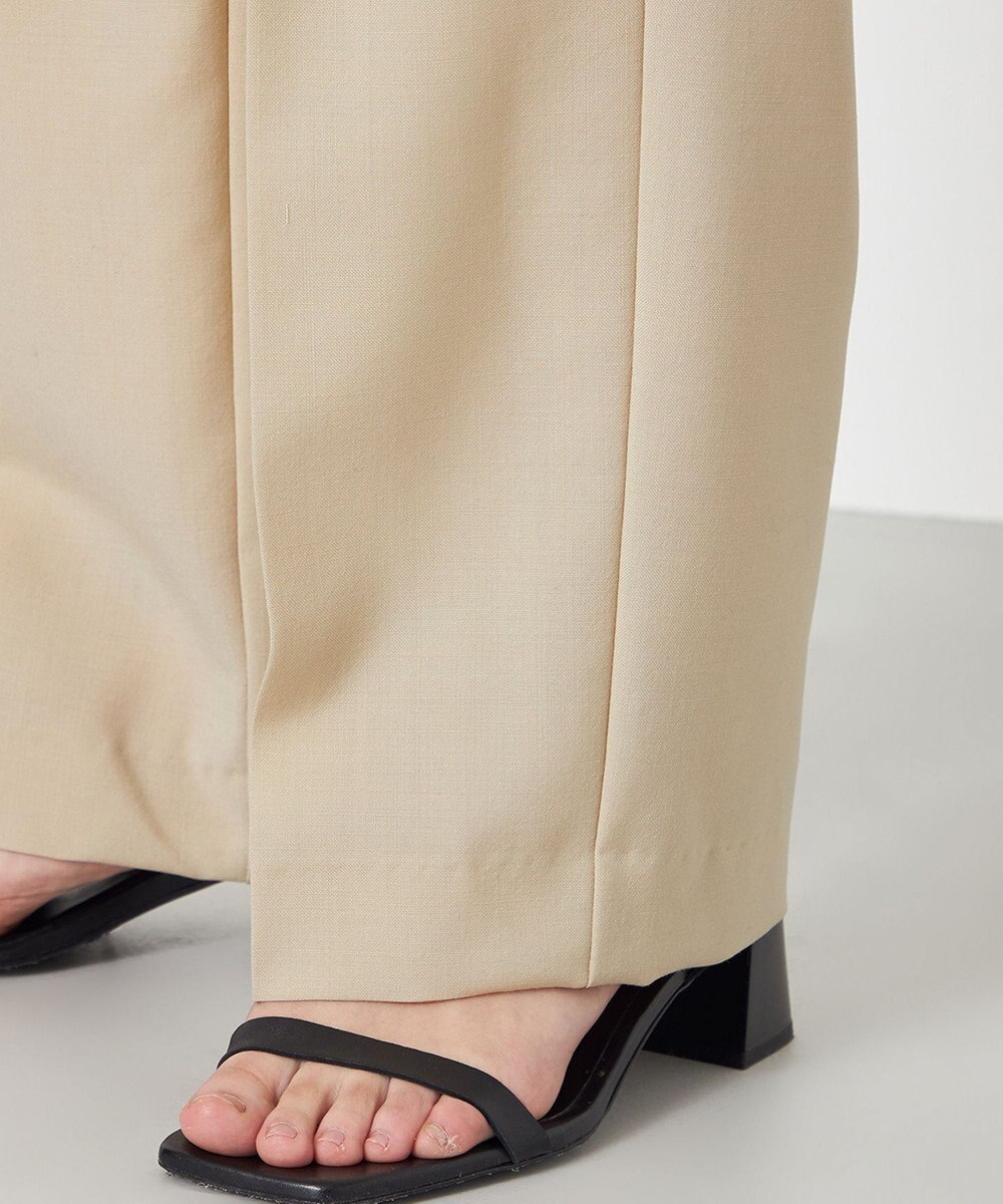 NAVE 【Nave・セットアップ可】ウールポリエステルツイルパンツ 