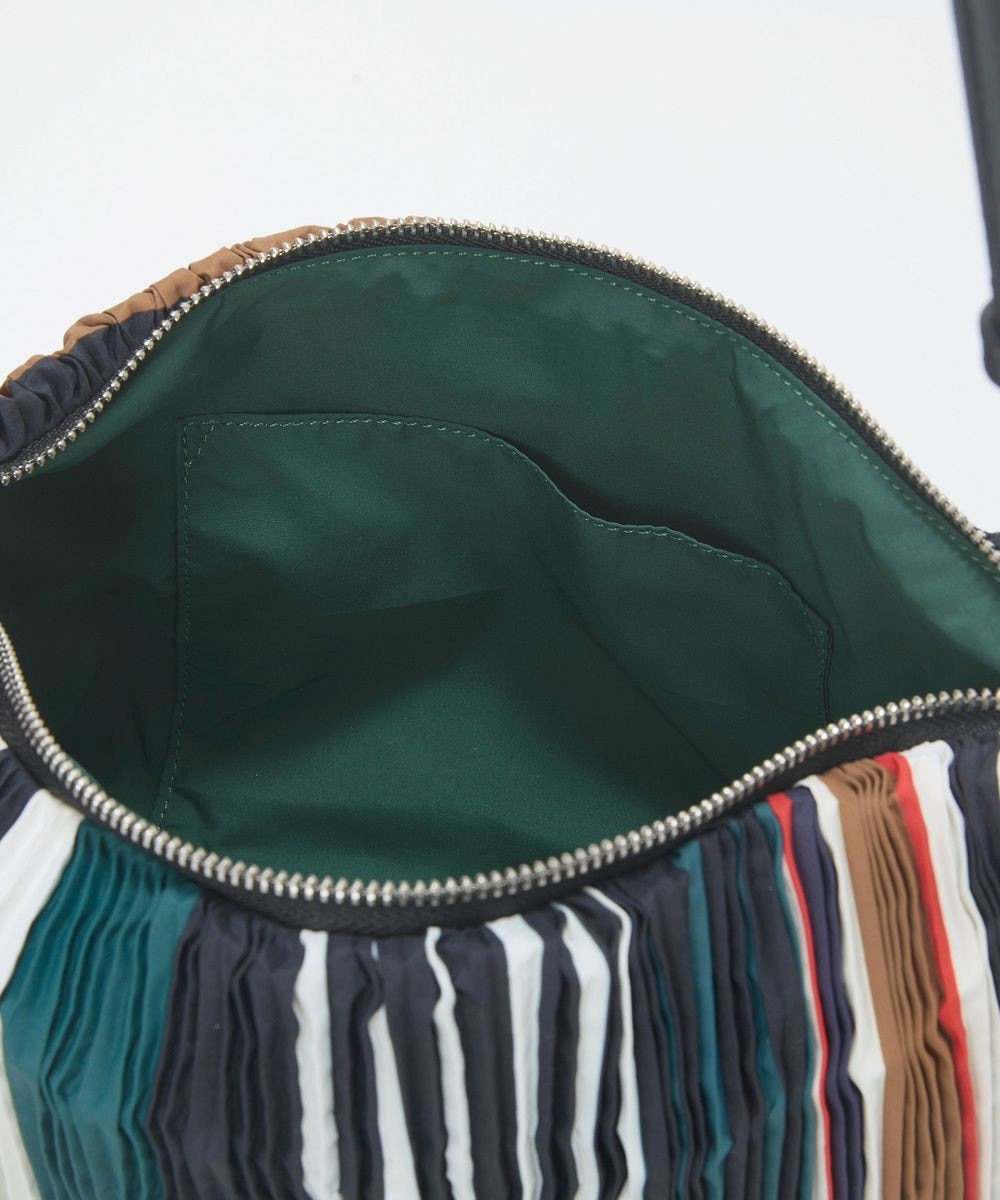 TOPKAPI 【TREASURE TOPKAPI】Plie(プリエ) プリーツスカーフドレープ ミニショルダーバッグ 