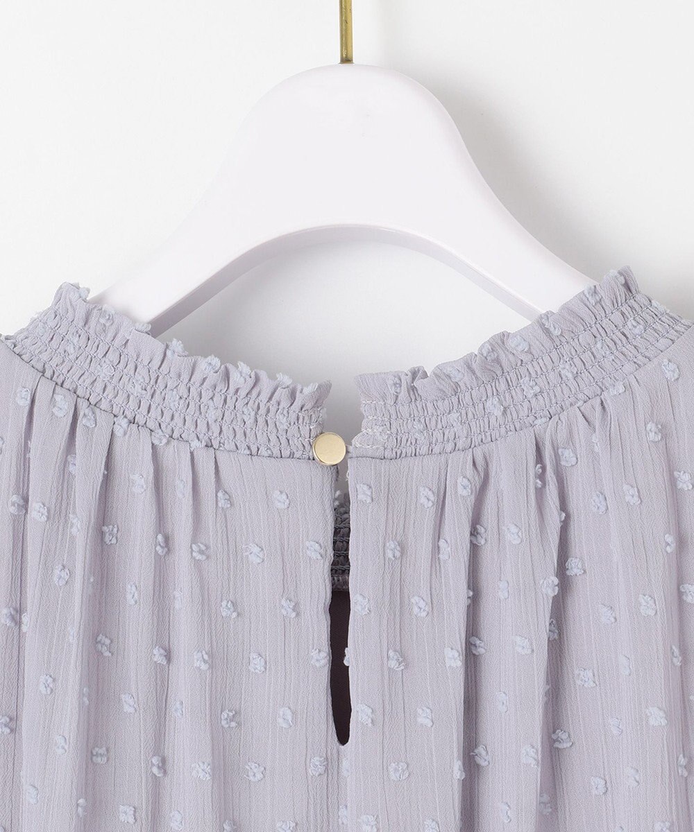 ANY SIS L 【美人百花6月号掲載】カットドビー ブラウス 