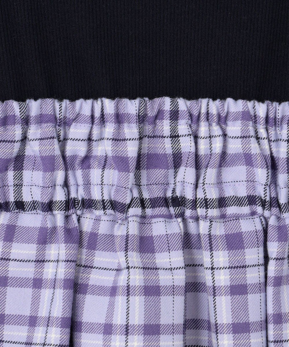 ANY KIDS ドッキングチェックワンピース 