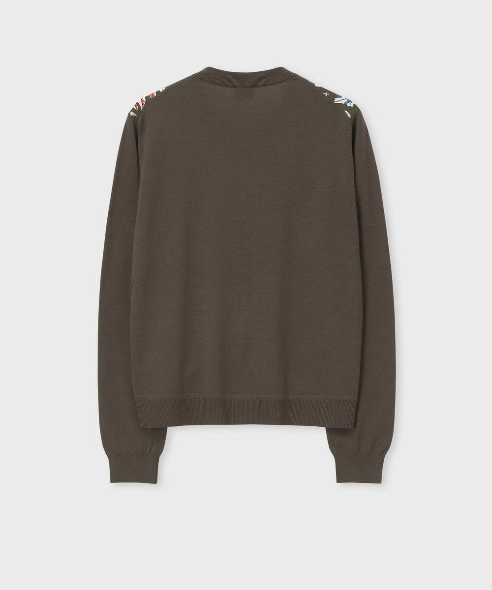 Paul Smith Number Floral コンビ カーディガン 