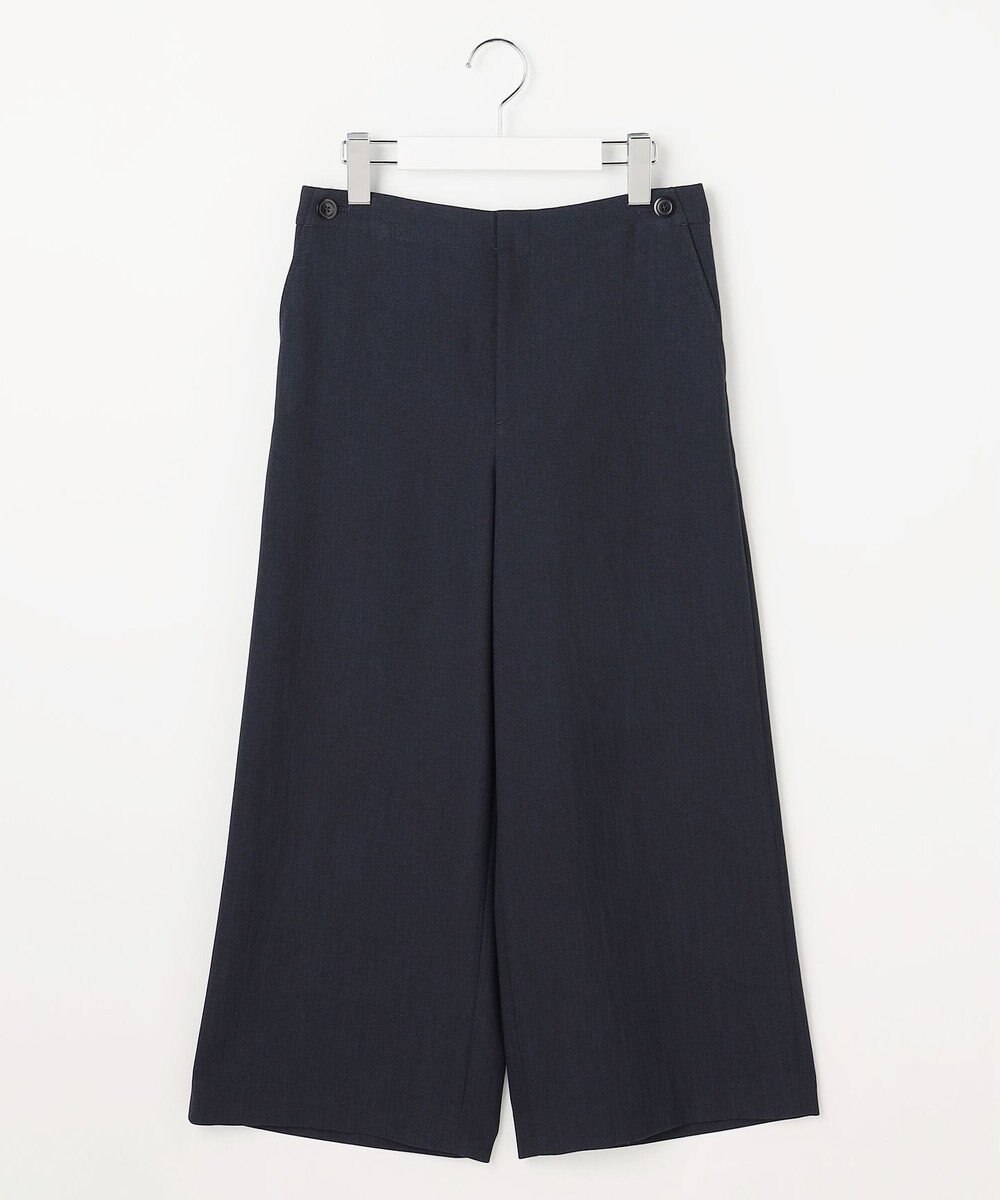 J.PRESS LADIES Shineシャンブレーツイル クロップド パンツ 