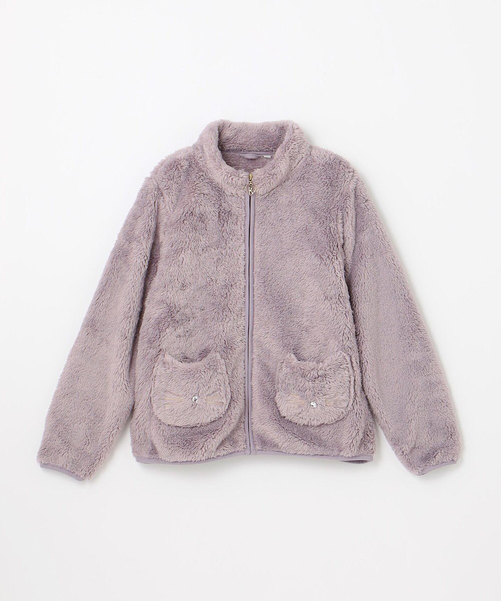 ANY KIDS ネコポケットボアブルゾン 