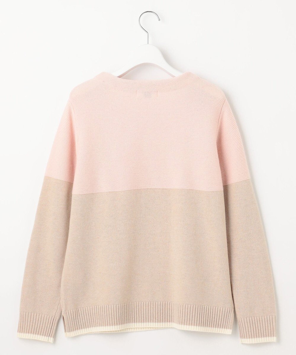 J.PRESS LADIES L 【WEB限定カラーあり・洗える】CAT ボートネック ブロッキング ニット 