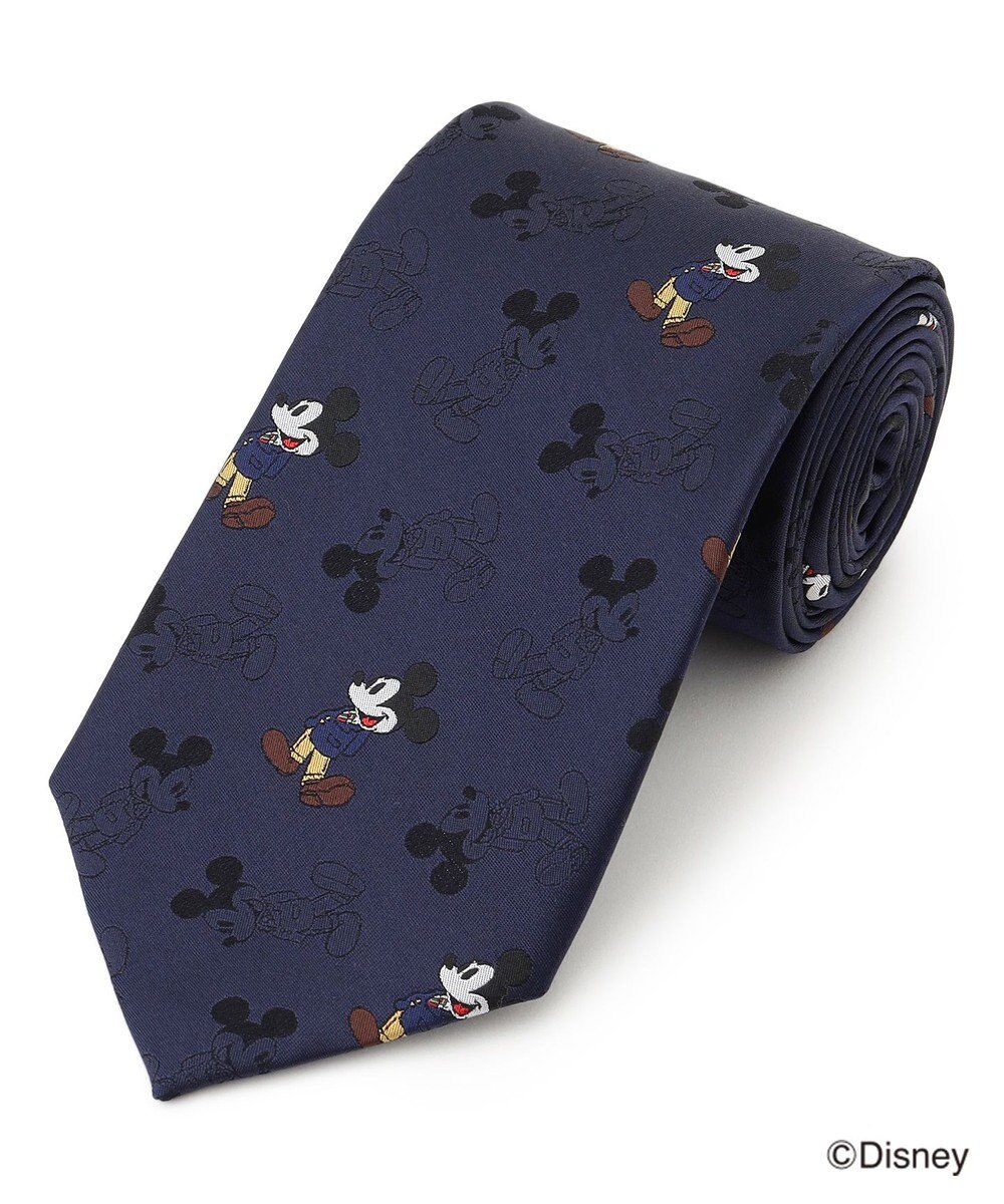 J.PRESS MEN 【DISNEY COLLECTION】シルクレップジャガード ネクタイ / ミッキーマウス 