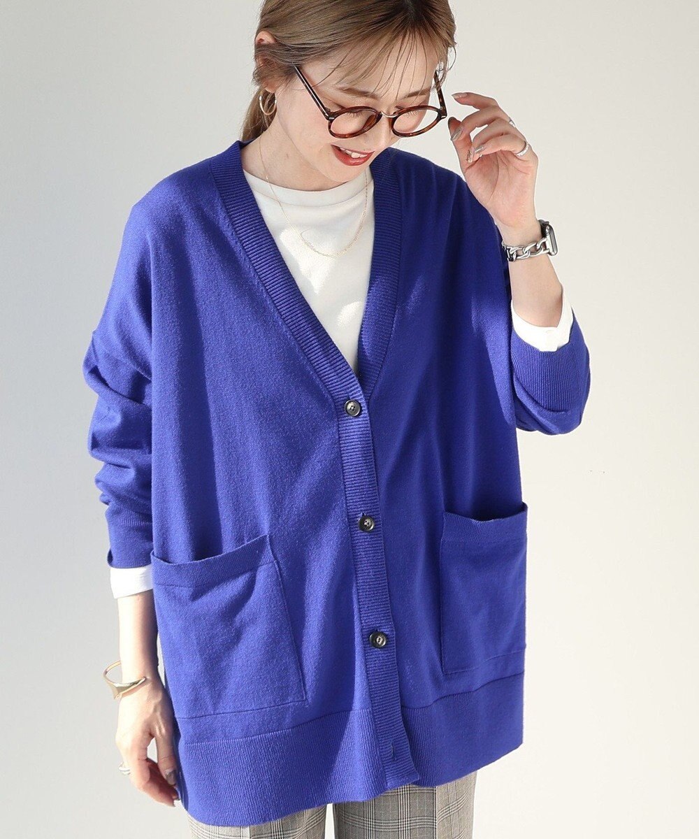 AMERICAN HOLIC バイパチＶネックワイドニットカーディガン 