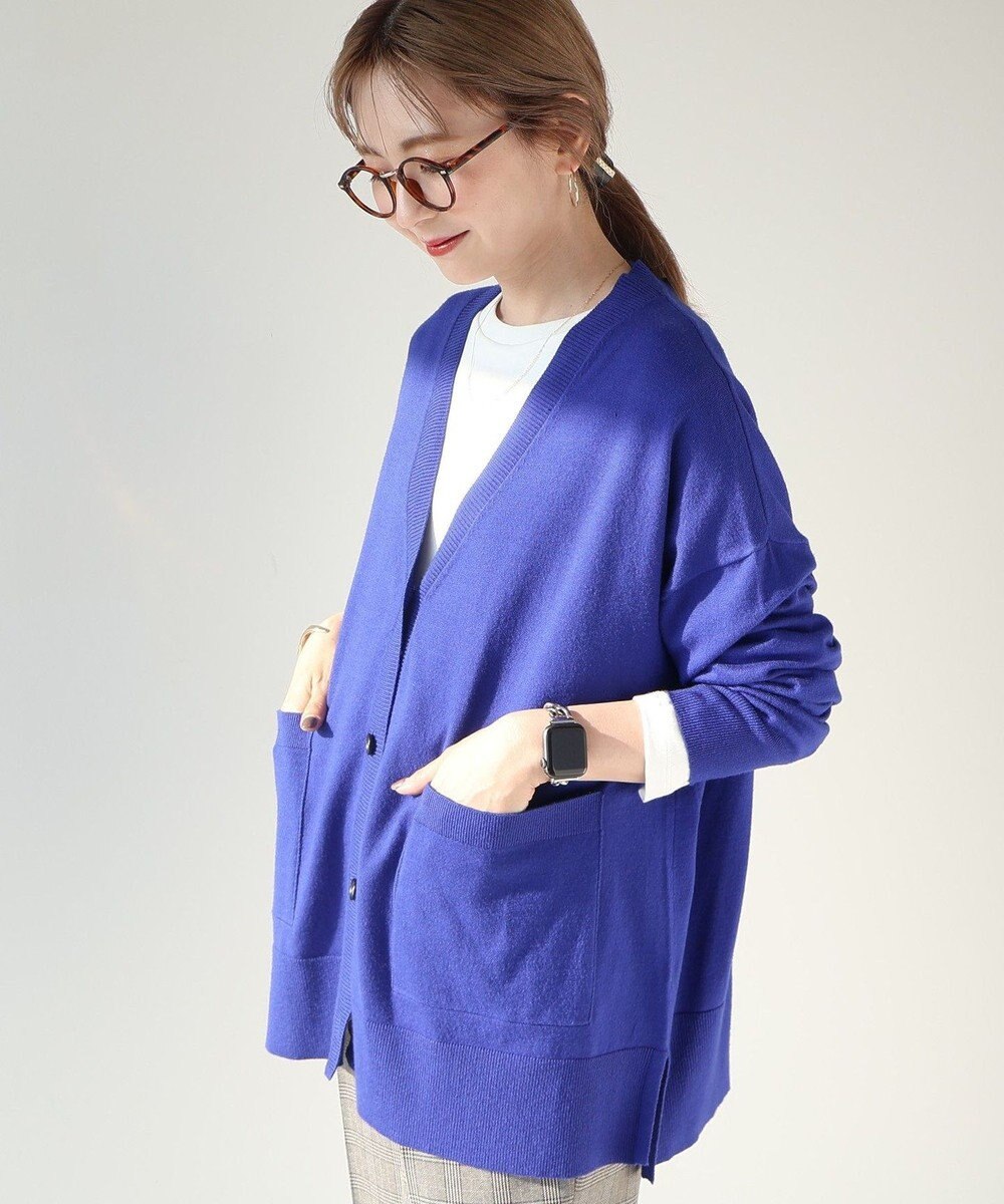 AMERICAN HOLIC バイパチＶネックワイドニットカーディガン 