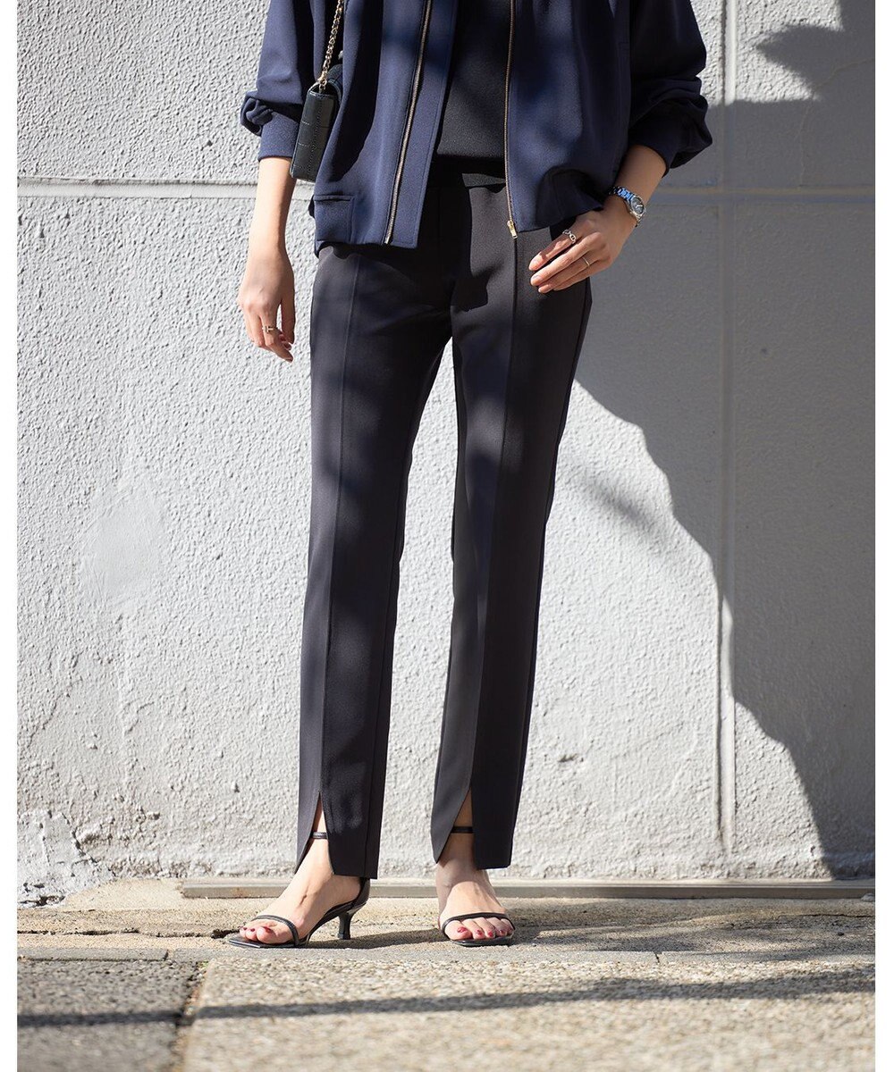 UNFILO L フロントスリットパンツ 