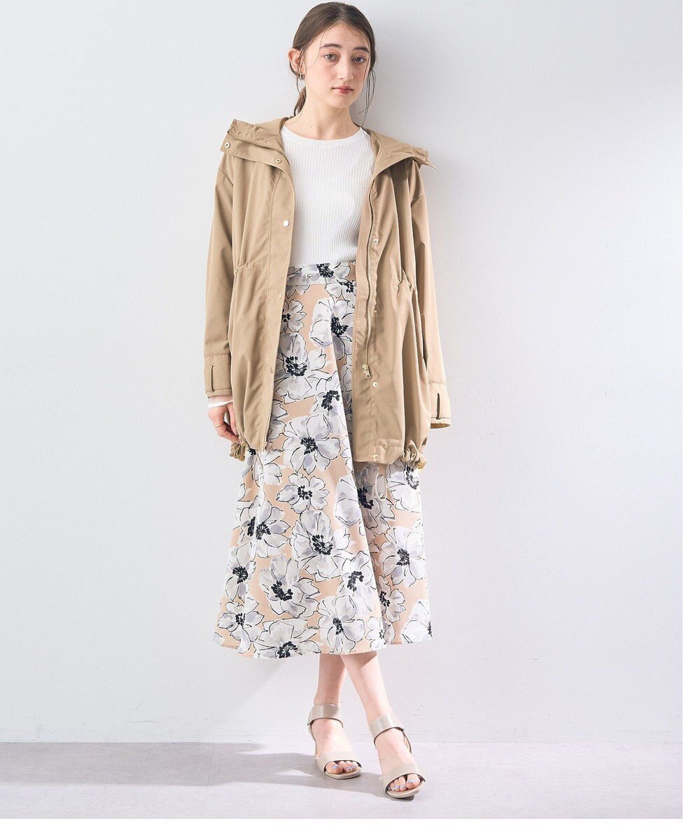 YECCA VECCA 袖口シアーリブニット 