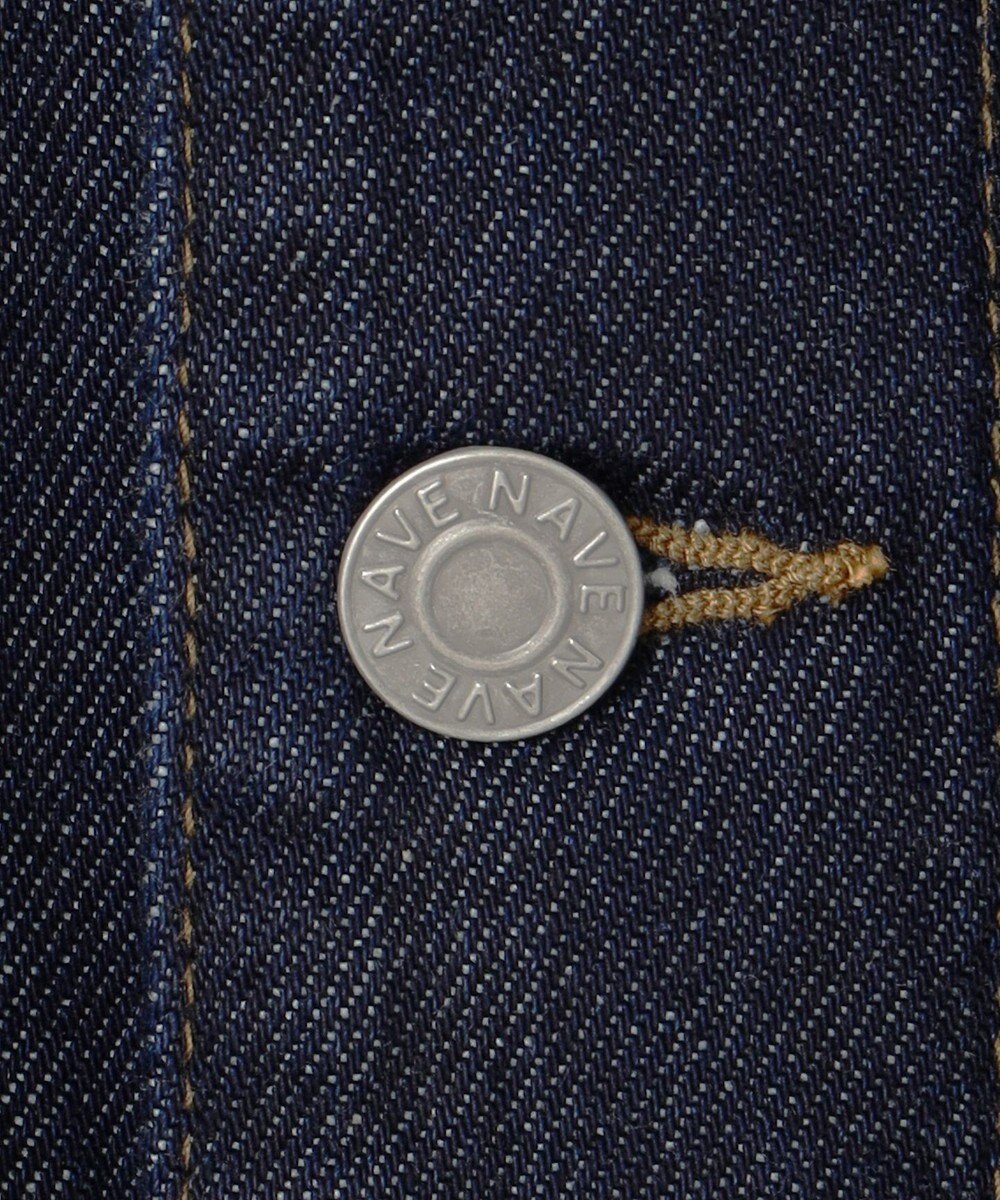 NAVE 【ReNAVE・洗える/中綿】ライトデニム ブルゾン 