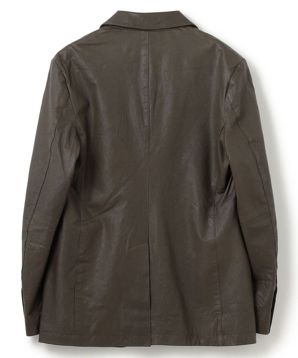 JOSEPH HOMME 新素材【シャツ感覚で羽織れる軽さ】シュリンクエアレザー　ジャケット 