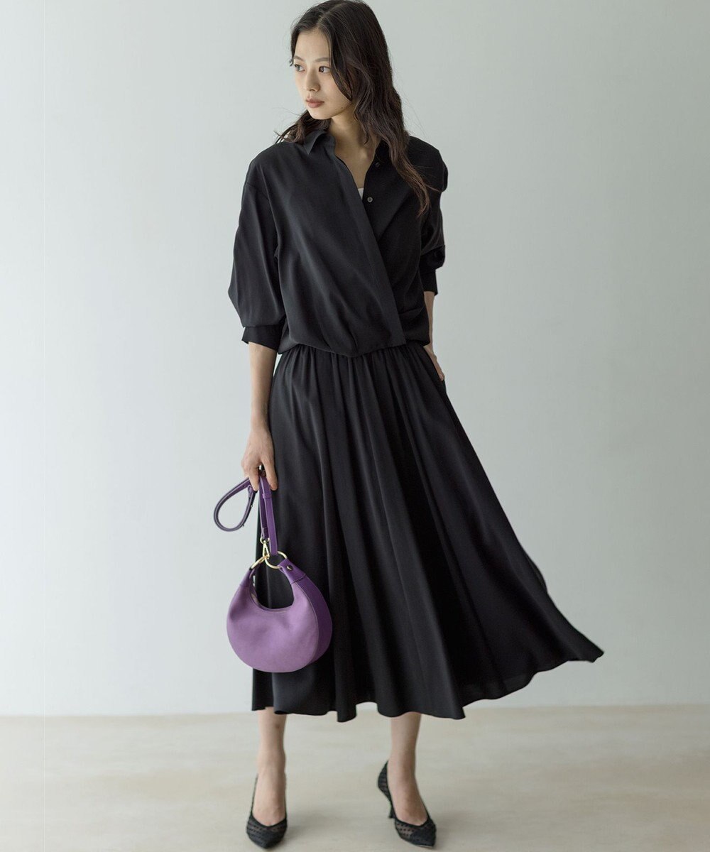 組曲 バウンディングシャーティングカシュクール ブラウス 