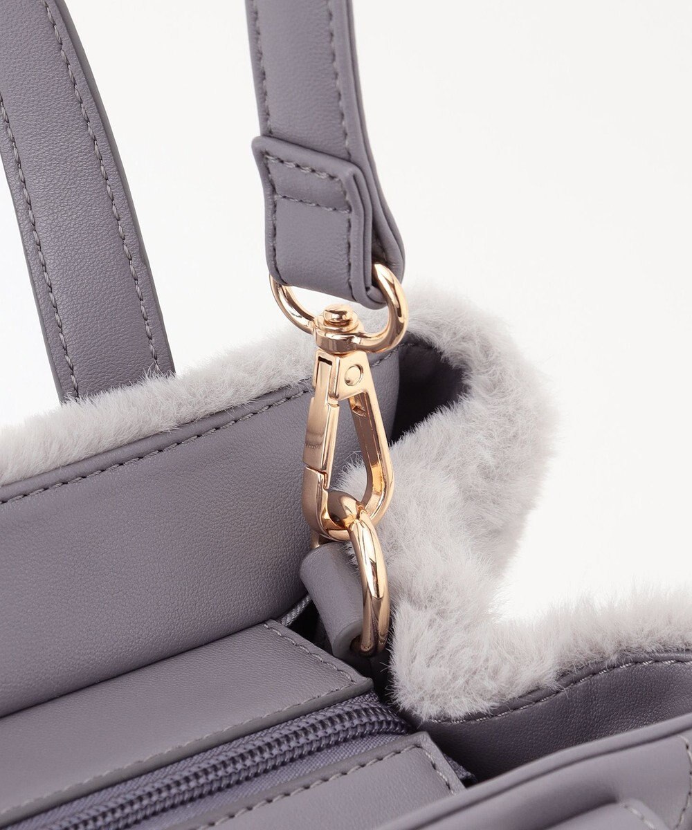 ANY SIS 【2WAY】ベルトメタルファートート バッグ 