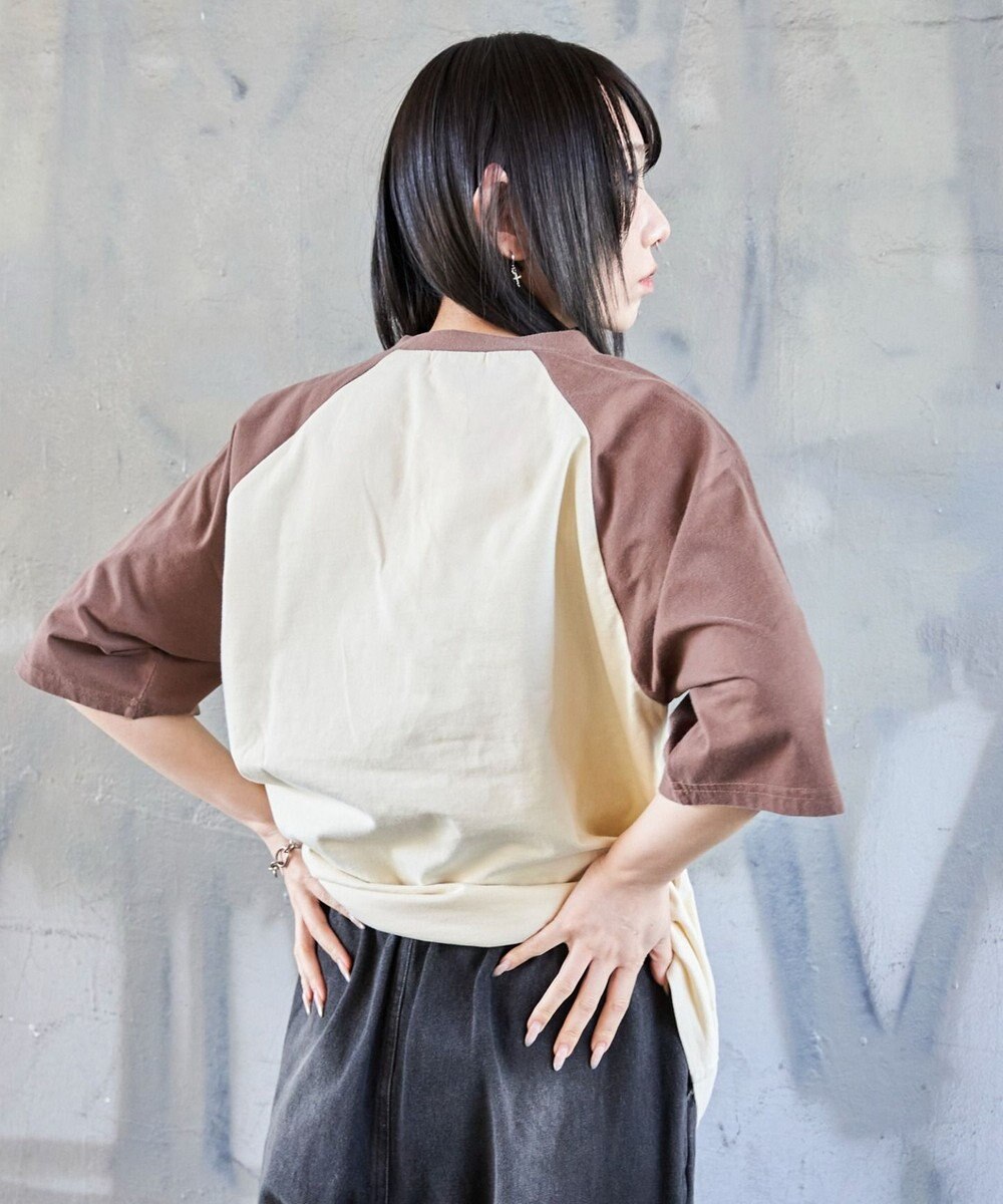 WEGO 【ユニセックス着用ITEM/MLサイズ展開】ヴィンテージライクラグラングラフィックT（SS） 