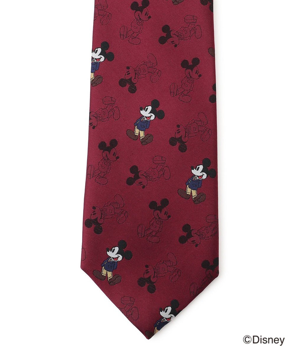 J.PRESS MEN 【DISNEY COLLECTION】シルクレップジャガード ネクタイ / ミッキーマウス 